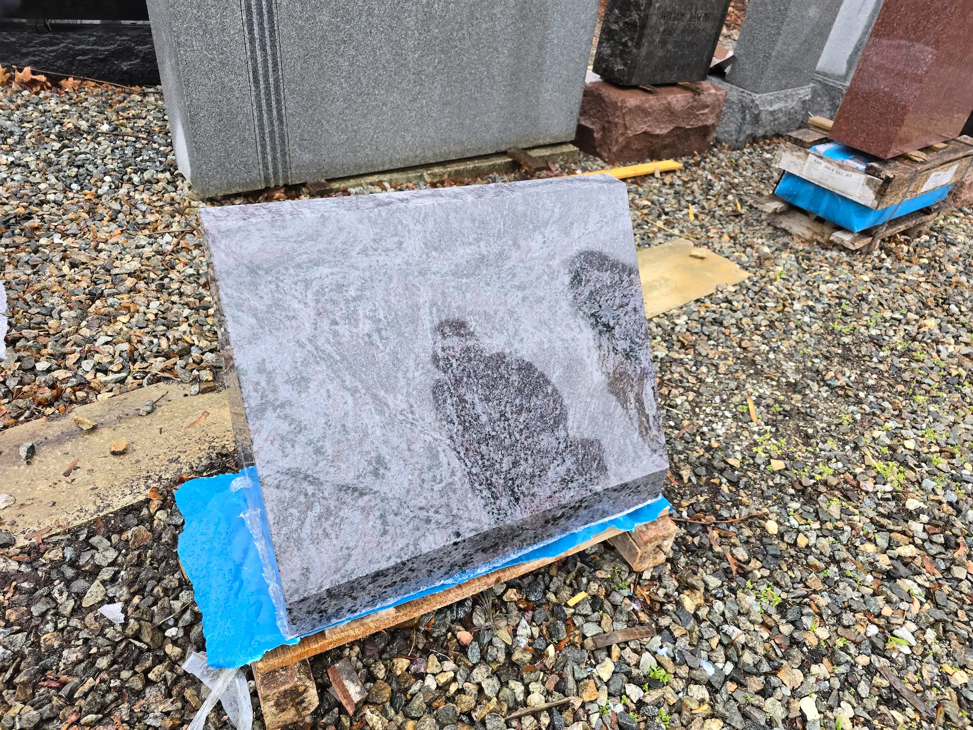 granite Headstone Engraving / Etching hand-carved by Engraving Finder in NJ — image 3